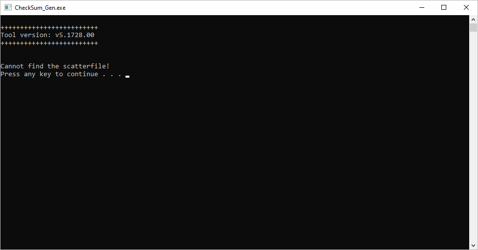 CheckSum Generate v5.1728.00